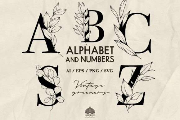 Floral Alphabet Numbers SVG PNG EPS: A Designer's Real-World Review