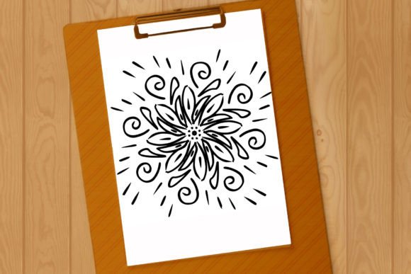 Floral Burst Madalla Graphics & Illustrations Review