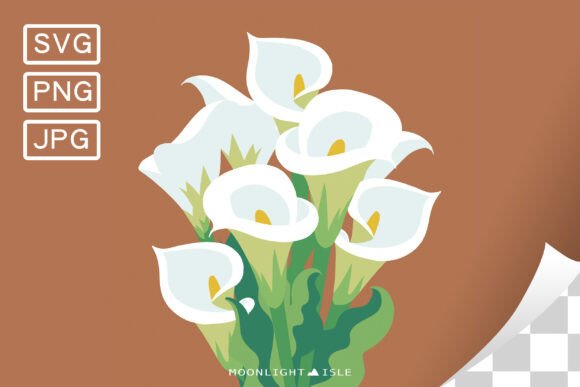 Funky Floral Bouquet SVG Calla Lily 1 Review