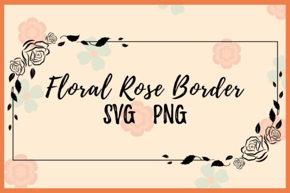 Vintage Floral Decorative Frame Border Graphics and Illustrations Review