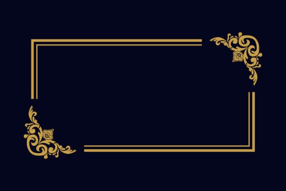 Vintage Pattern Border Floral Decoration Review